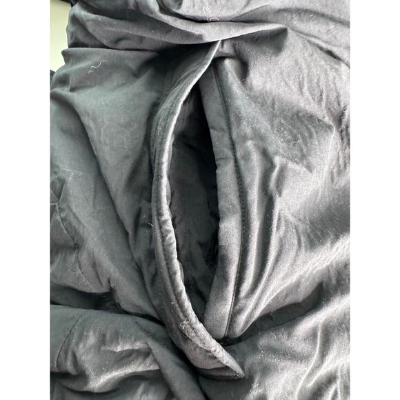 VTG 1980s Eddie Bauer Goose Down Puffer Jacket Parka Lg Gore-Tex Belted No Hood - Picture 13 of 15